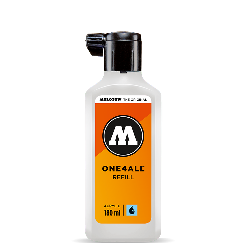 ONE4ALL™ utántölthető üres palack 180 ml
