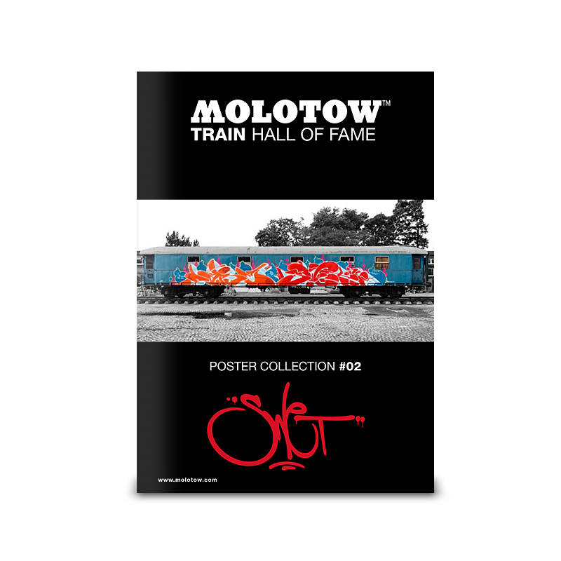 MOLOTOW™ vonat poszter #02 "SWET"
