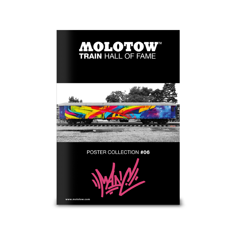 MOLOTOW™ vonat poszter #06 "MADC"