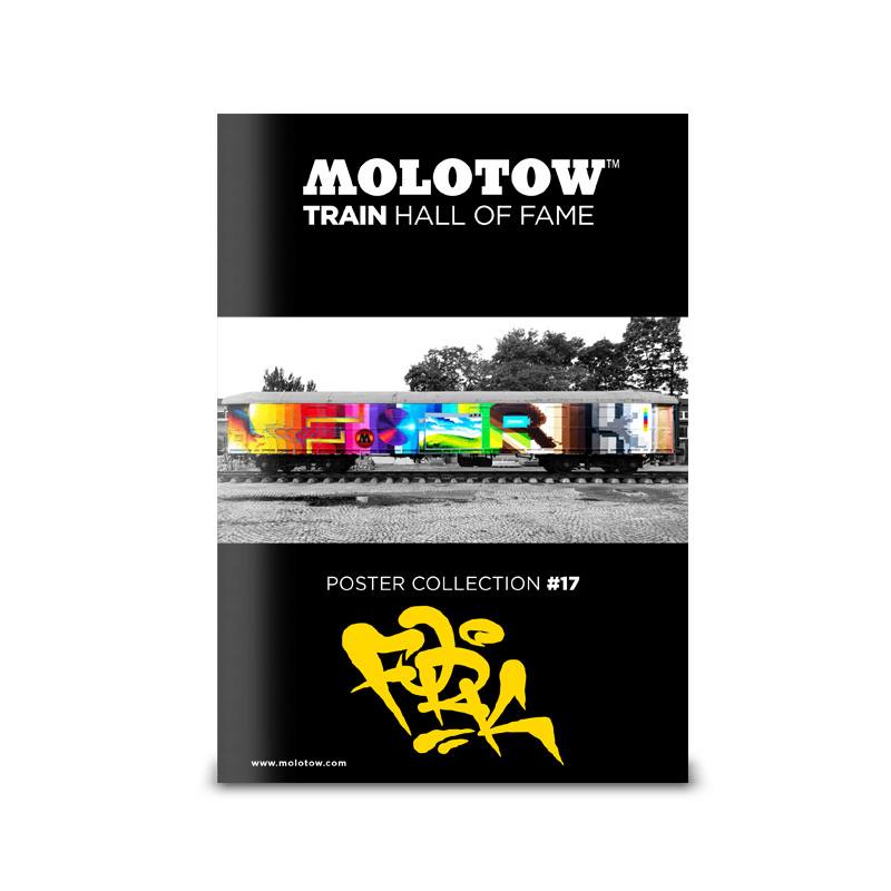 MOLOTOW™ vonat poszter #17 "FORK4"