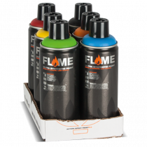FLAME™ ORANGE festékszóró spray "Próba" Csomag 1