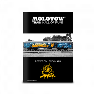 MOLOTOW™ vonat poszter #05 "SLIDER & CAPARSO"