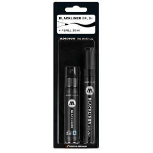 BLACKLINER Ecset filctoll + 30ml utántöltő készlet