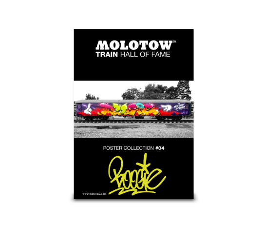 MOLOTOW™ vonat poszter #04 "BOOGIE"