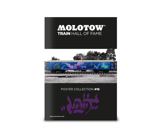 MOLOTOW™ vonat poszter #16 "LOOMIT"
