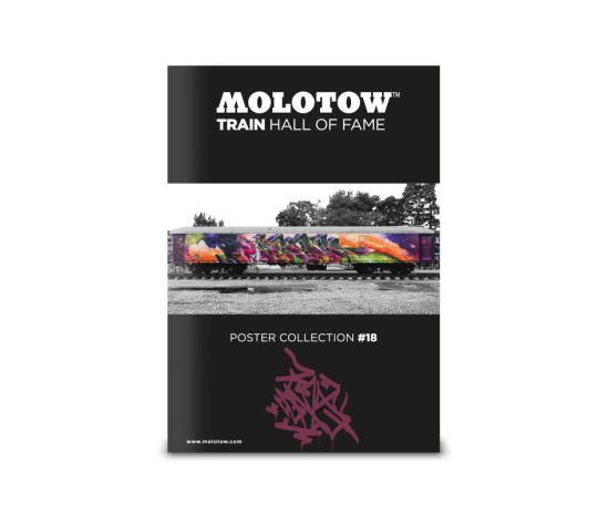 MOLOTOW™ vonat poszter #18 “MR. CENZ”