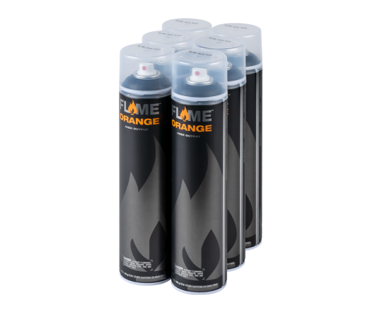 FLAME™ ORANGE 600 ML BLACK 6 PACK