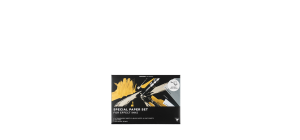 SPECIAL PAPER SET FOR EFFECT INKS DIN A6, LANDSCAPE